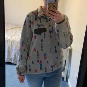 Grey Patagonia fleece